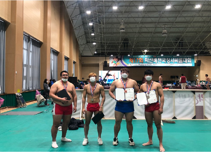 [씨름] 제17회 학산배장사씨름대회 개인전 입상